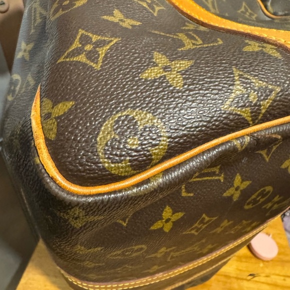 Louis Vuitton Brown and Tan Duffel Bag - Picture 8 of 14